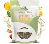 Herbes de Monde - Tisana Dimagrante al Fruttato Esotico - Foglie e Frutti Secchi - Infuso Dimagrante al Fruttato Esotico - Tisana Dimagrante, Benessere e Detox - 1 busta da 100g