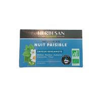Herbesan Infuso Camomilla Notte Tranquilla Bio Bergamotto 20 bustine - Infuso