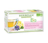 Herbesan Infuso Finocchio Carvi Allattamento Bio Limone 20 bustine - Infuso
