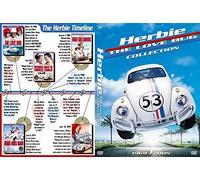Herbie DVD Complete Films Collection (5 Discs) Box Set: All 5 Movies: The Love Bug / Herbie Rides Again / Herbie Goes to Monte Carlo / Herbie Goes to Bananas / Herbie Fully Loaded + Extras by Helen
