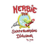 Herbie il dinosauro skateboard