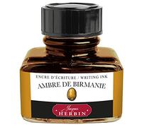 Herbin 13041T Inchiostro, Ambra di Birmania, 5.5 x 5 x 5 cm