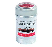 Herbin 20147T Inchiostro, Terra di Fuoco, 4.2 x 2.3 x 2.3 cm