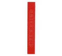 Herbin 33120T - Confezione di 4 bastoncini di ceralacca flessibile, Rosso