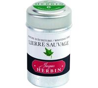 Herbin 6 ink cartridges ivy green, lierre sauvage