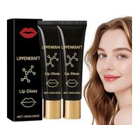Herbionyx Luxury Lip Gloss, Herbionyx Lip Booster Serums, Plumpify Plumping Serum Oil, Collagen Lip Booster Plumping Serum Oil, Long-Lasting Hydrating And Nourishing, Non-Sticky (2Pcs)