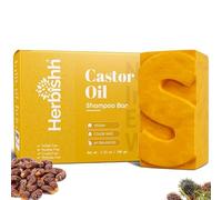 Herbishh Shampoo Bar (100g, Castor Oil)