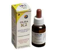 Herboplanet Olea K2 - Integratore alimentare in gocce per le ossa e la coagulazione, 20 ml