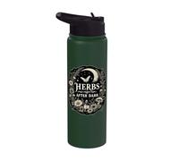 Herbs After Dark Erborista Botanico Gotico Stainless Steel Insulated Water Bottle