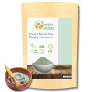 Herbs Botanica Maschera ammorbidente alla montmorillonite all'argilla verde francese in polvere | Disintossica la pelle | Mascarilla De Arcilla Verde Francesa | 150 g