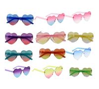 Herbst Occhiali a forma di cuore, 12 pezzi