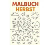 Herbstmalbuch für Kinder