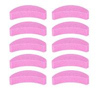 HERCHR 10 Pezzi Caratagna Cataino Affittatore Portatile a Forma di Mezzano a Forma di a Forma di Pietra di Pietra Che macina la Catena di macine in Pietra