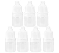 HERCHR 100 Pezzi Flaconi Contagocce, 2ml Flaconi Contagocce Vuoti Liquidi con tappo a vite e spina Per Colliri, Olio Essenziale, Erogazione