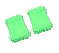 HERCHR 200 Pezzi Borse per la Protezione della Frutta, Borse da Copertura da frutto a Rete da Cofano riutilizzabili per Alberi di Fiori Verdure Protezione delle Verdure (15 * 20 cm)