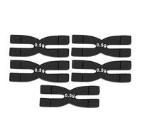 HERCHR 5 Pezzi Strisce di bilanciamento del Peso della Racchetta da Tennis, da 0,5 g di Nastri a Racchetta da Tennis in Silicone Applicare agli Sport con Racchetta (B)