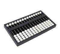 HERCHR Abacus, 16x9x1.1cm/6.3x3.5x0.4in Concetti matematici Professionali The Blind Abacus Portatile Conteggio Matema