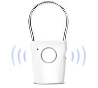 HERCHR Allarmi per Porte da 120dB per la Sicurezza Domestica, Allarme per Maniglia della Porta con Attivazione a Vibrazione