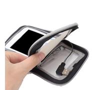 HERCHR Borsa per Telefono Riscaldata Elettrica, Custodia Universale per Cellulare con Protezione della Batteria a Prova di Freddo con Finestra per Fotocamera per Esterni in Inverno