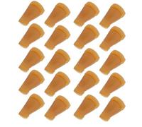 HERCHR Dita di Ricambio per spiumatrice per polli, 20 Pezzi di Bastoncini in Gomma per la rimozione delle Piume, Resistenti alle Alte Temperature, Accessori per spiumatrice per pollame (Corto 4 cm)