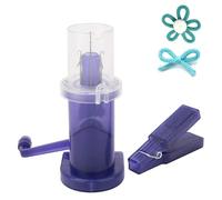 HERCHR Facile tessitore strumento per maglieria, DIY Household Mano Spool Knitter Azionato a Mano, Mulino per Maglieria Tubolare, Mini Cucire A Maglia Mulino Macchina A Mano per Maglione Braccialetto