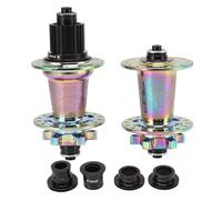 HERCHR Parte della Ruota della Bicicletta Mozzo della Bicicletta 6 Artigli 6 Cuscinetti 32H 72 Clic Cuscinetto del Mozzo per Mountain Bike in Lega di Alluminio da 8 a 13 velocità(Arcobaleno)