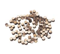 HERCHR Puntini per Tastiera per Chitarra, 100 Pezzi Ukulele Acero Intarsio in Legno Indicatori per Tastiera Puntini per Chitarra Basso Mandolino Banjo