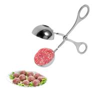 HERCHR Scoop per Polpette, Pinze per Polpette in Acciaio Inossidabile, Cake Pop Maker per Polpette, In Acciaio Inox Ballers di Carne, Melone Baller, Scoop per Biscotti per Utensili da Cucina