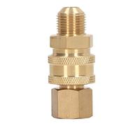 HERCHR Set di 2 Set di adattatori per idropulitrice ad Alta Pressione da 5000 PSI Quick Connect per idropulitrice (Spina filettata Femmina M18x1,5 mm Presa filettata Maschio)