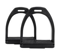 HERCHR Staffe a Cavallo, 2 pc ad Alta Resistenza in plastica staffe a Cavallo con Cuscinetto in Gomma Non Slip per Sella (L)