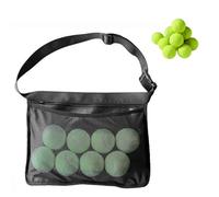 HERCHR Supporto regolabile per palline da tennis, uomini vita borse anca marsupio Tenendo premuto 8-10 sacco per palline da tennis