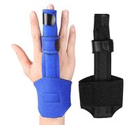HERCHR Trigger Finger Splint, Manicotti per Le Dita Correttore per Tutore per Le Mani Supporto per La Fissazione delle Fratture Tutore Cinghia Fissa per Le Dita Regolabile per Il Recupero