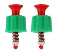 HERCHR Valvola limitatrice di Pressione, Sostituzione della valvola di Rilascio di Sicurezza dello spruzzatore a Zaino in PP da 2 Pezzi 5 cm per compressore d'Aria per spruzzatori a