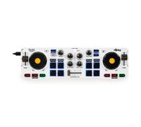 Hercules 4780921 controller per DJ 2 canali Nero, Bianco, Giallo (Hercules DJCon