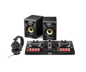 Hercules DJ Essentials Kit - Kit tutto in uno per imparare a DJ - Software e tutorial inclusi