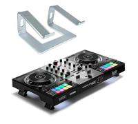 Hercules DJControl Inpulse 500 - Controller USB DJ Silver Edition con supporto per laptop Keepdrum