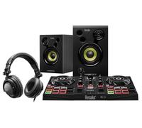 Hercules DJLearning Kit Mixer con controllo DVS (Digital Vinyl System) Nero