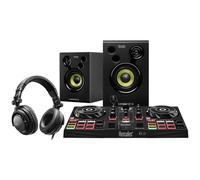 HERCULES DJLEARNING KIT per imparare a mixare e diventare un DJ Controller 2 deck+ altoparlanti attivi 2x15wRMS+ cuffie DJ - Nouvo