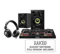 Hercules DJLearning Kit - un kit all-in-one - Controller DJ a doppio banco DJControl Inpulse 200 USB con scheda audio integrata, Cuffie HDP DJ45 per monitorare le tracce in coda