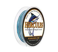 HERCULES - Filo da pesca intrecciato a 4 fili, 100-2000m, 6-100lb, super morbido, polietilene, Lenze intrecciate per pesca con lenza, pesca da riva, pesca in mare, pesca in barca