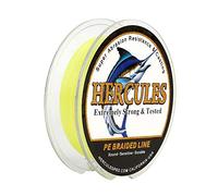 Hercules - Filo da pesca intrecciato a 4 fili, 100-2000m, 6-100lb, super morbido, polietilene, Lenze intrecciate per pesca con lenza, pesca da riva, pesca in mare, pesca in barca