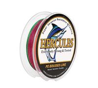 Hercules - Filo da pesca intrecciato a 4 fili, 100-2000m, 6-100lb, super morbido, polietilene, Lenze intrecciate per pesca con lenza, pesca da riva, pesca in mare, pesca in barca