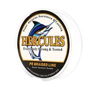 Hercules - Filo da pesca intrecciato a 8 fili, 100-2000m, 10-300lb, super morbido, polietilene, Lenze intrecciate per pesca con lenza, pesca da riva, pesca in mare, pesca in barca