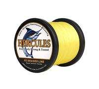 Hercules - Filo da Pesca Intrecciato a 8 Fili, 100-2000m, 10-300lb, Super Morbido, Polietilene, Lenze per Pesca Con Lenza, da Riva, in Mare e in Barca