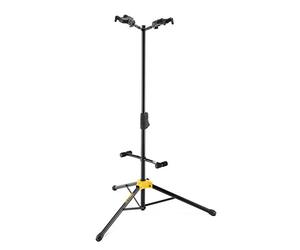 Hercules GS422B Supporto per 2 Chitarre, Nero