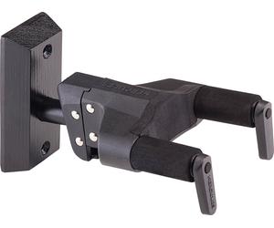 Hercules GSP38WBK PLUS Supporto muro per chitarra Black