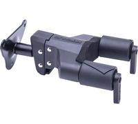 Hercules GSP39WB Supporto a parete per chitarra con sistema di fissaggio Nero
