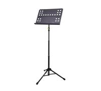 Hercules Leggio per orchestra, EZ Grip, supporto per spartiti in lamiera forata, pieghevole