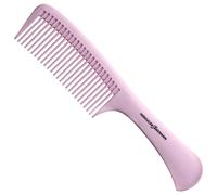 Hercules Sägemann Linea Seta Rosa 9" Pettine con manico grande rosa