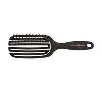 HERCULES SÄGEMANN - Spazzola per capelli Flexy Shape 9155 | Spazzola per capelli naturali flessibile e delicata | setole di cinghiale con perni in nylon | Spazzola districante per capelli lunghi | ovale - media
